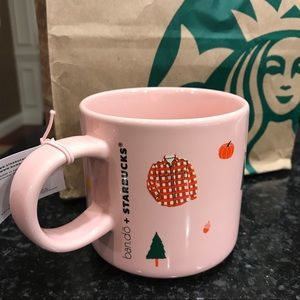 Ban.dō Pink Starbucks Fall Ceramic Mug